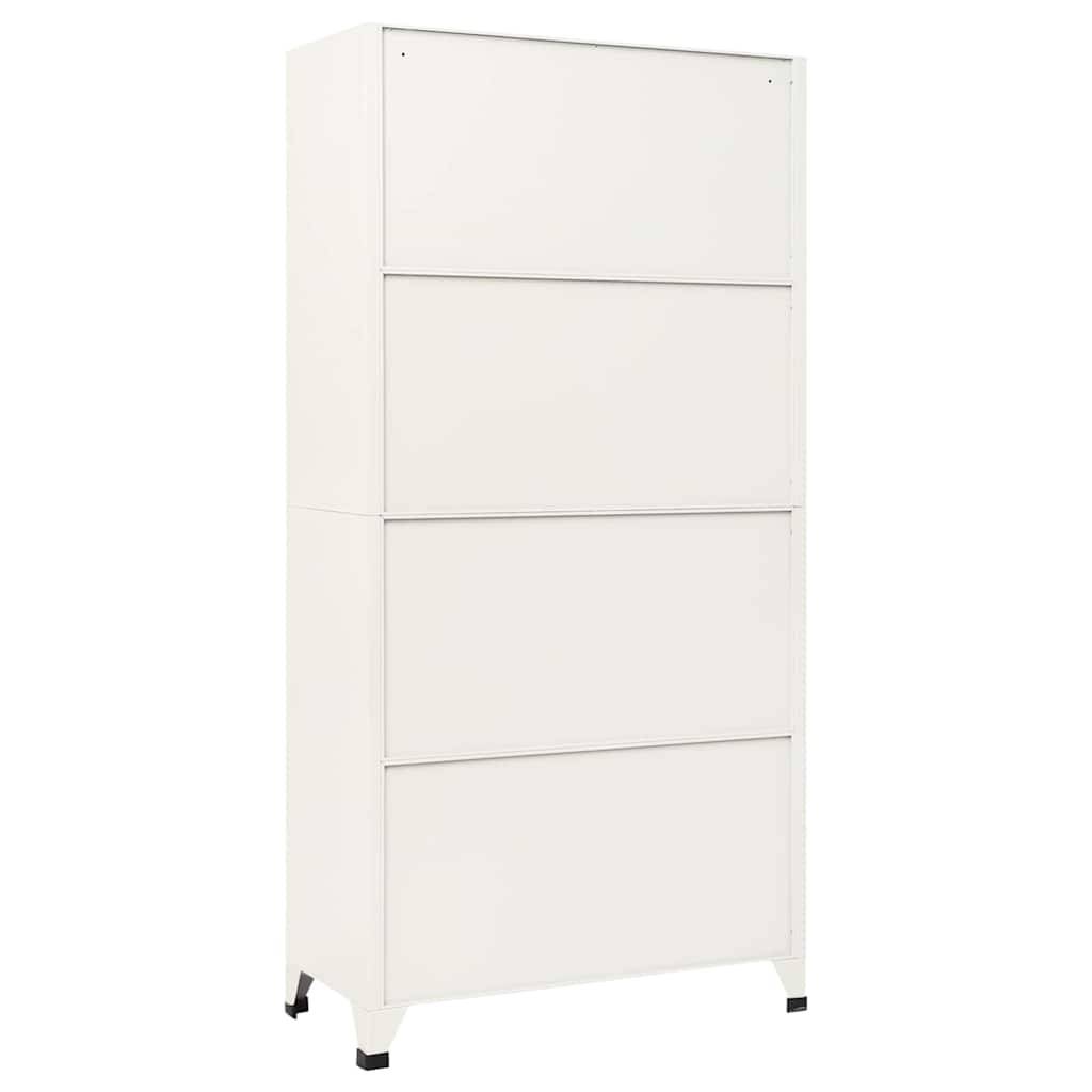 Walplus Steel 6 Door Hanger Locker Cabinet - Grey and Blue - 90 x 45 x 180 cm - Image 4