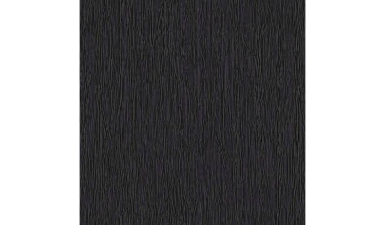 Debona Crystal Glitter Vinyl Textured Wallpaper - Black