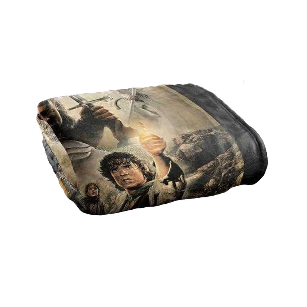 Lord Of The Rings Poster Soft Touch Blanket - 152cm x 127cm - Image 2