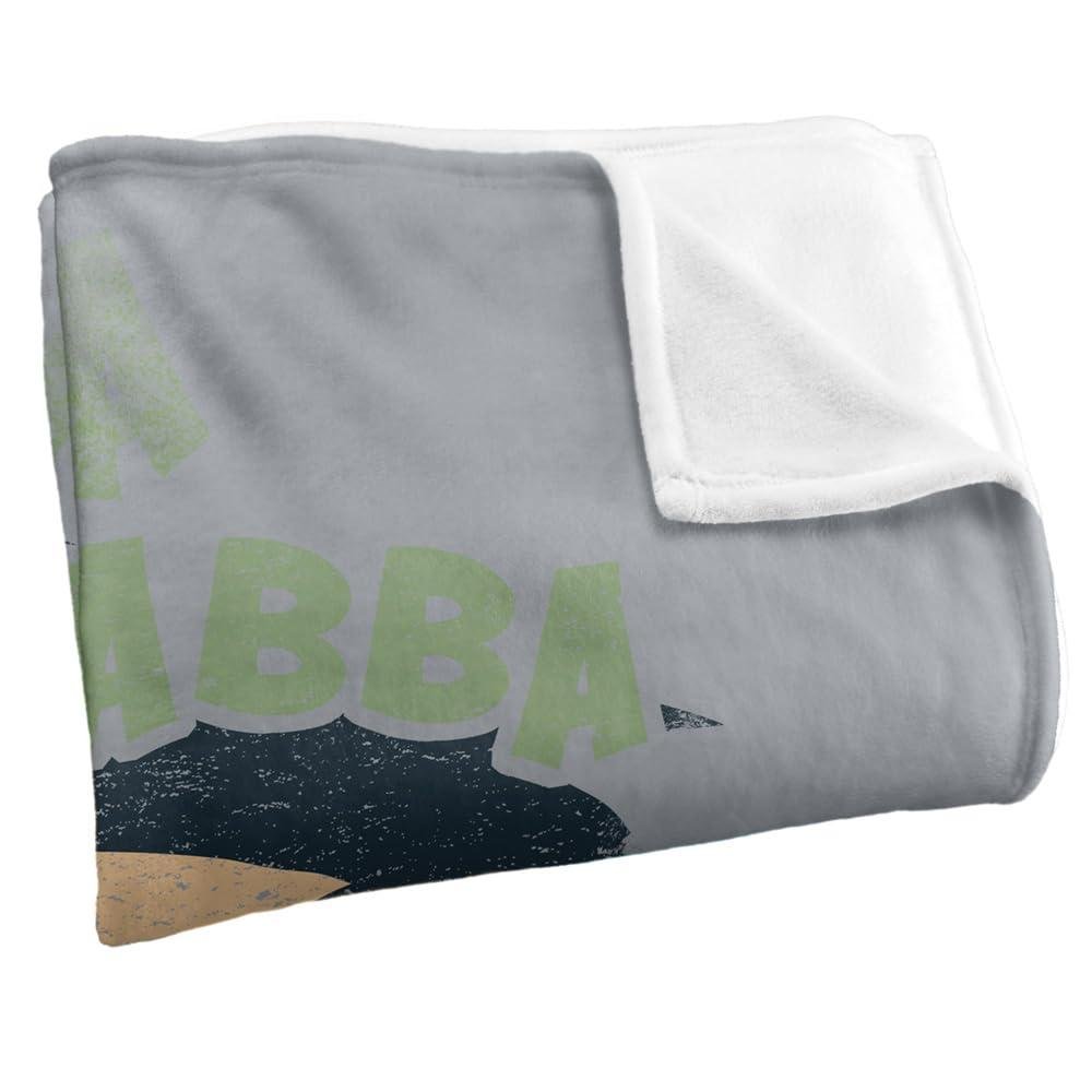 The Flintstones Yabba Dabba Doo Vintage Soft Touch Blanket - 147cm x 91cm - Image 2