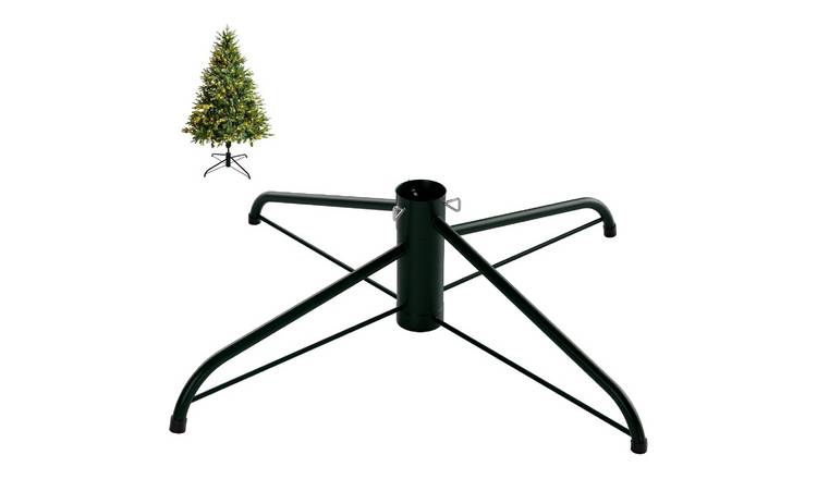 Vivo Technologies Christmas Tree Stand Base with Thumb Screw - Green