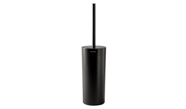 Cosmic Star Toilet Brush & Holder - Matt Black