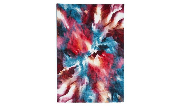 Mega Flooring Multi Modern Abstract Rug - 120 x 170cm