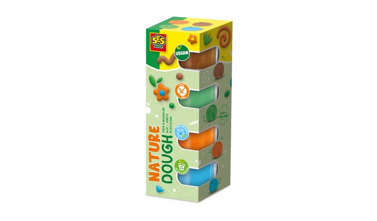 SES Creative Feel Good Play Dough Nature 4 Piece Model Set