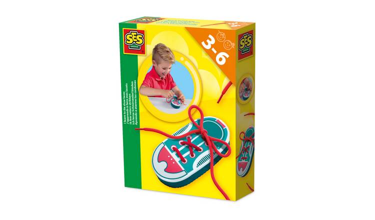 SES Creative I Learn To Tie Shoe Laces Activity Set