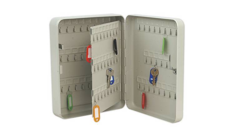 Loops Direct Metal 4-Digit Key Safe Box - Weather Resistant