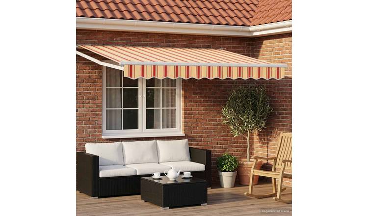 Walplus Electric Aluminium - Multicolour - 350 x 250 cm - White Frame