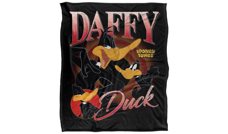 Looney Tunes Daffy Duck Bootleg Soft Touch Blanket - 147cm x 91cm