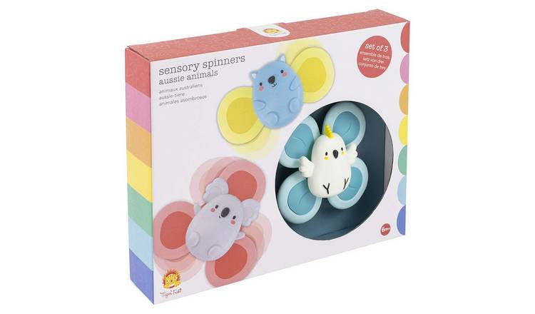 Tiger Tribe Sensory Spinners Aussie Animals - 6 Months +