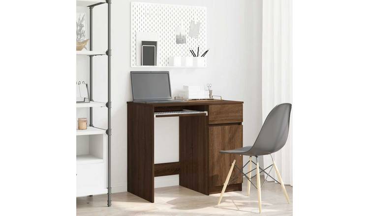 Walplus Engineered Wood Desk - Chestnut - 86 x 49 x 76 cm