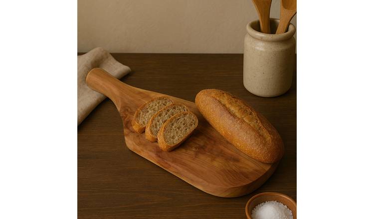 Orsina Kora Olive Wood Serving Board - Natural
