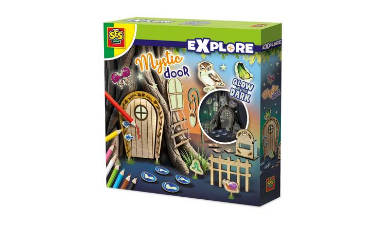 SES Creative Mystic Door Glow In The Dark Outdoor Craft Set