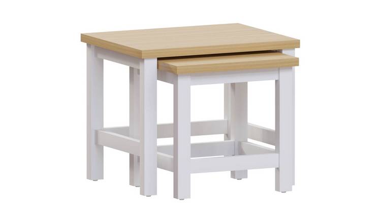 Vida Designs Arlington Nest of Tables - White