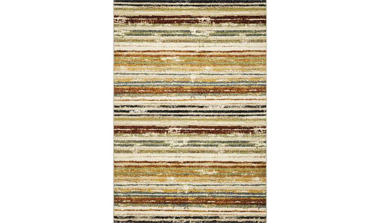 Mega Flooring Multi Modern Striped Rug - 160 x 230cm