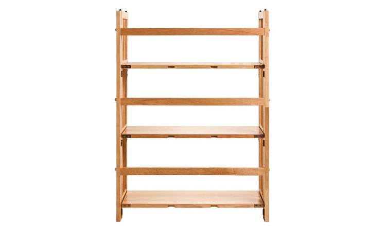 Orsina Heva 3-Tier Hevea Wood Stackable Shelf Unit – Natural