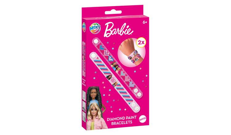 Totum Barbie Diamond Paint Bracelets Craft Set