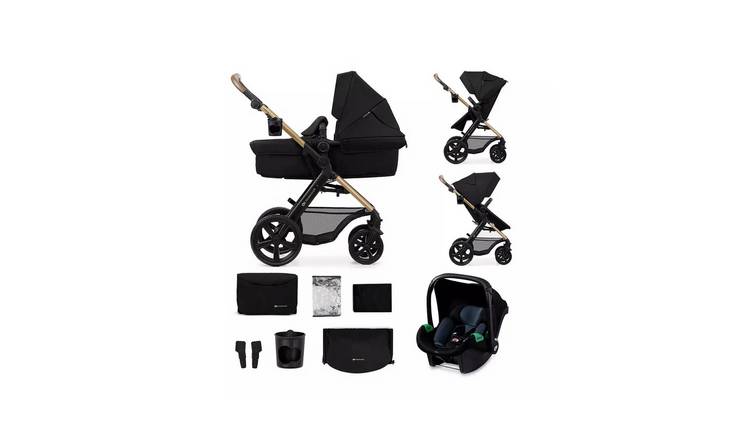 Kinderkraft Moov 2 3-in-1 Travel System - Black