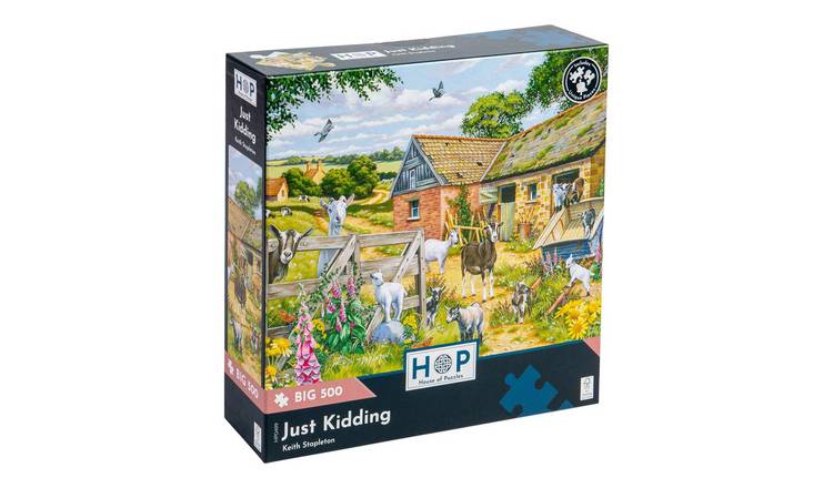 The House of Puzzles Just Kidding BIG 500 Puzzle 3 Years +