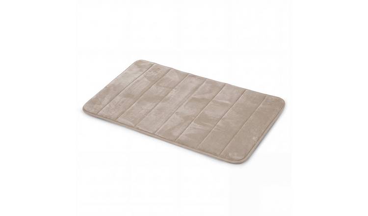 Keplin Memory Foam Non-Slip Bath Mat - 50 x 80cm - Beige