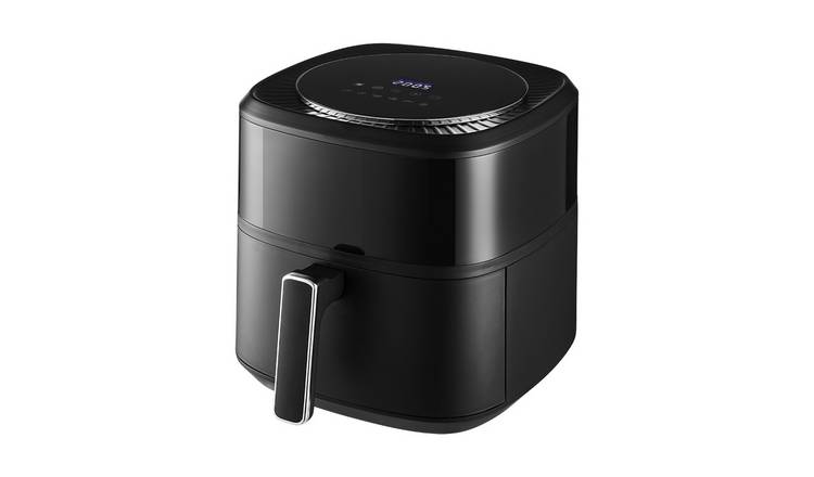Living and Home 6L Air Fryer with Smart Touch Display - Black