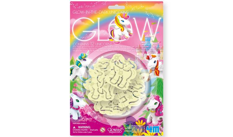 4M Glow-In-The-Dark Unicorns - 3 Years +