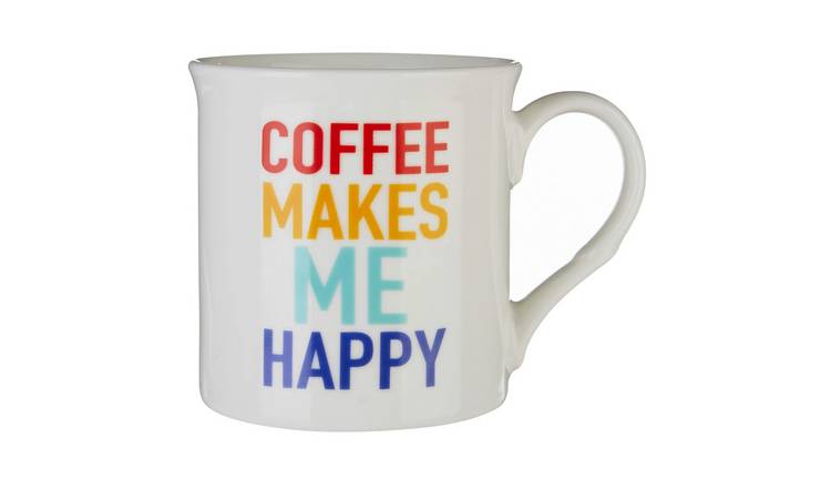 Orsina Clarkston Coffee Makes Me Happy Mug – Assorted