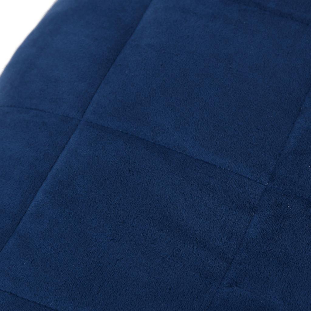 Walplus 13 kg Polyester Weighted Blanket - Blue - 200 x 225 cm - Image 4