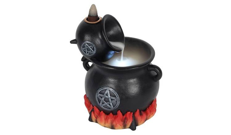 Something Different Cauldron Backflow Incense Burner - Black