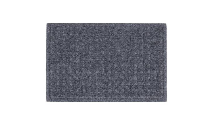 Nicola Spring Heavy Duty Dirt Trapper Door Mat - Grey