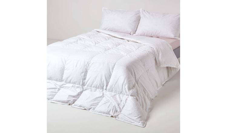 Homescapes Premium 70% Goose Down 13.5 Tog Duvet - Single
