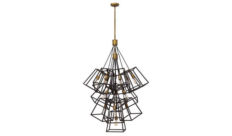Elstead Fulton 13 Arm Chandelier - Bronze
