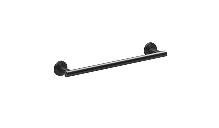 Cosmic Architect Towel Rail - Brushed Black Pvd