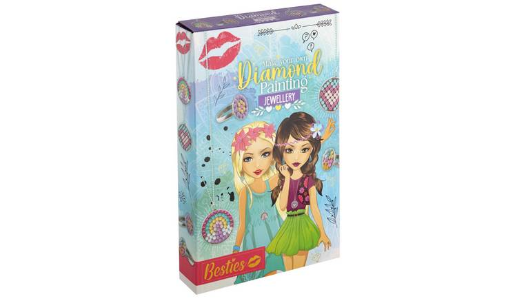 Totum Besties Diamond Painting Jewellery Craft Activity Set