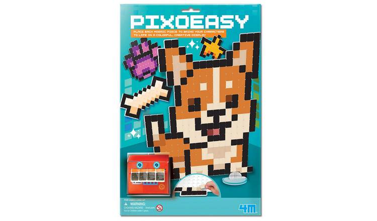 4M Pixoeasy Dog Pixel Art - 4 Years +