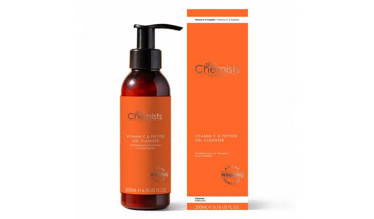 skinChemists Vitamin C & Peptide Anti-Ageing Gel Cleanser - 200ml
