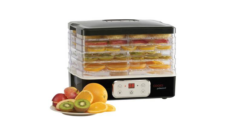 Cooks Professional 5 Tier Food Dehydrator with Adjustable Temperature and Timer