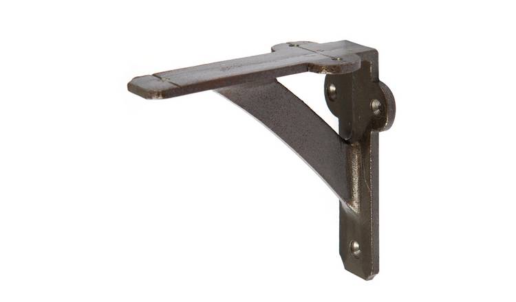 Hammer & Tongs Iron Shelf Bracket - Raw