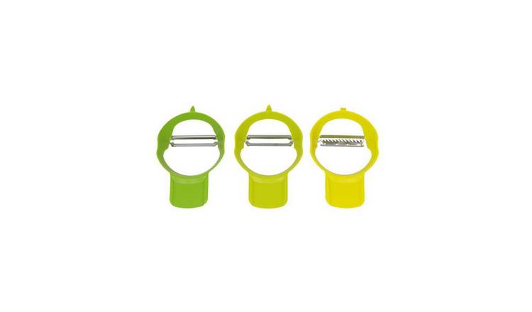 Calitek 3 Piece Nesting Peeler Set - Multi
