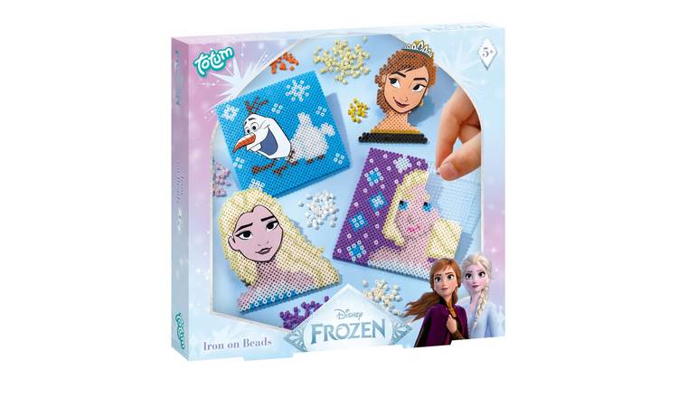 Totum Disney Frozen Iron on Beads 2 Square Pegboards