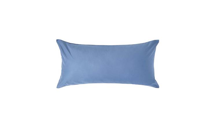 Homescapes Egyptian Cotton Sateen Pillowcase - 40 x 80 cm - Air Force Blue
