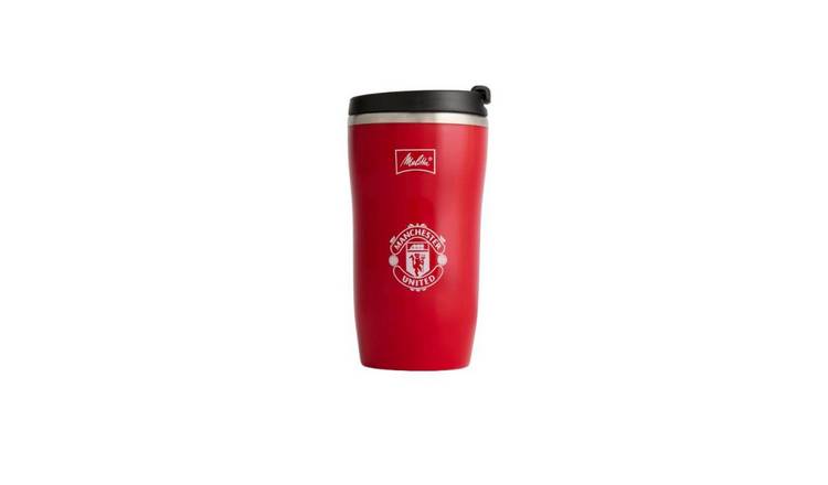 Manchester United Melitta Thermal Leakproof Travel Mug 250ml - Red
