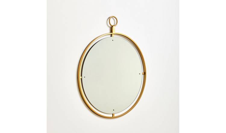 Orsina Matera With Ring Wall Mirror - Gold