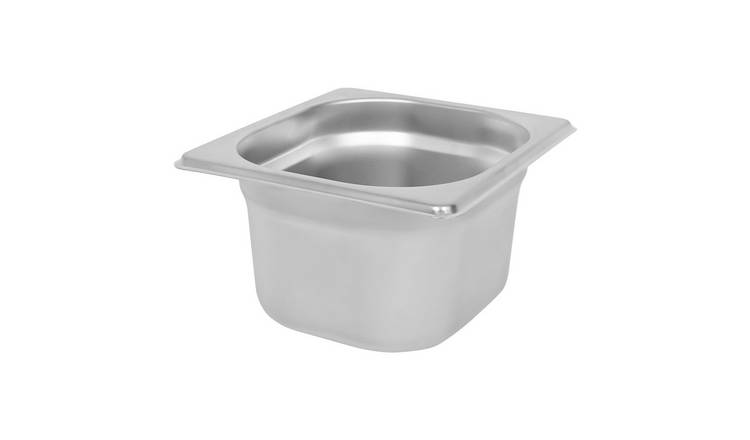 Argon Tableware Stainless Steel Gastronorm Container 1/6 - 1.5L