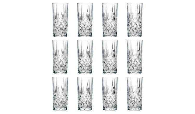 RCR Crystal Melodia Highball Glasses 360ml - Pack of 12