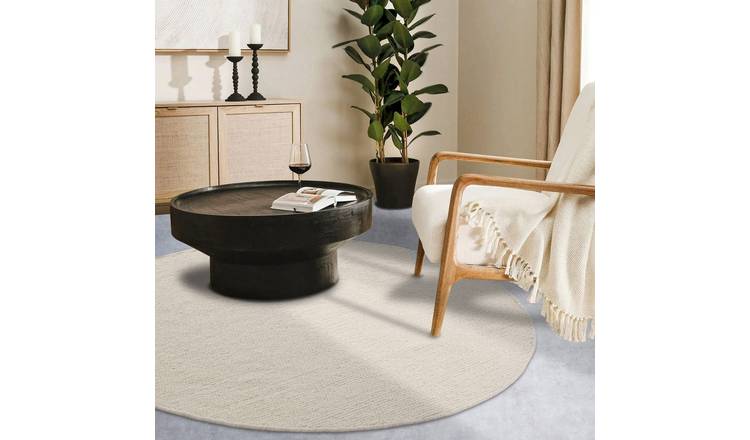 Villeroy & Boch Cream 1748 Francois Handmade Wool Round Rug - 200cm