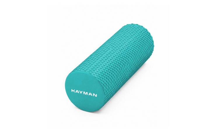 Kayman Teal Sports Self Massage Foam Roller - 45 x 15cm