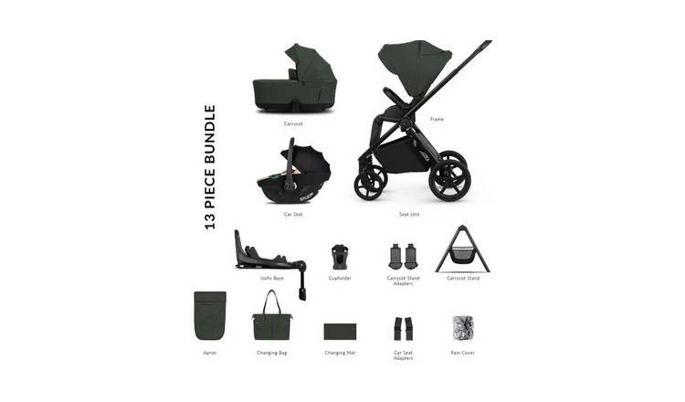 Venicci Claro 2 Travel System with ISOFIX Base - Beige