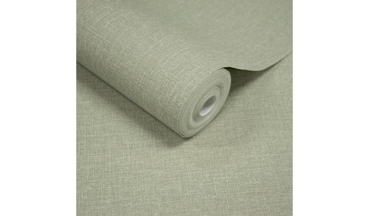 Grandeco Pure Protect Cirrus Textured Antibacterial Wallpaper - Sage Green