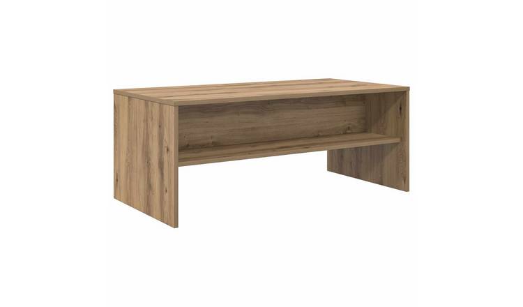 Walplus Rectangular Coffee Table - Oak - 100 x 50 x 40 cm