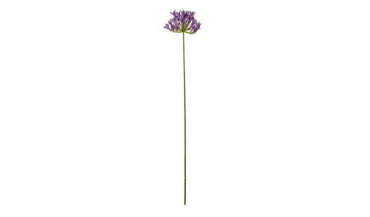 Hill Interiors Agapanthus Artificial Flower Spray - Lilac